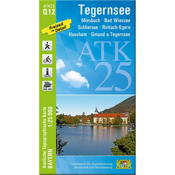 TEGERNSEE 1:25 000 - Wanderkarte