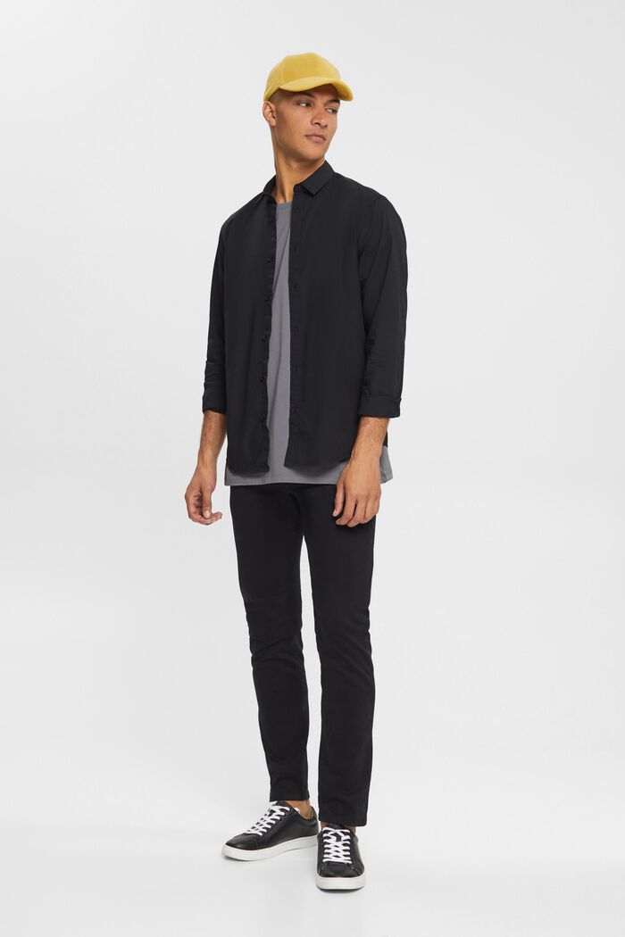 Nachhaltiges Baumwollhemd Slim Fit