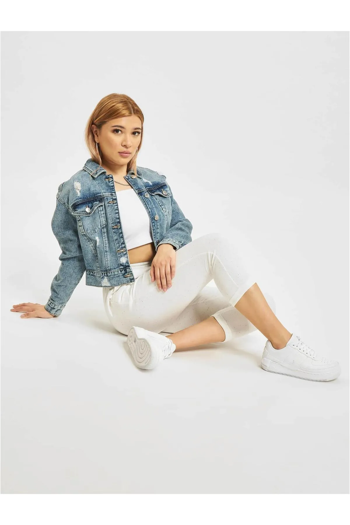 Just Rhyse  Jogginghose - Weiß - Straight