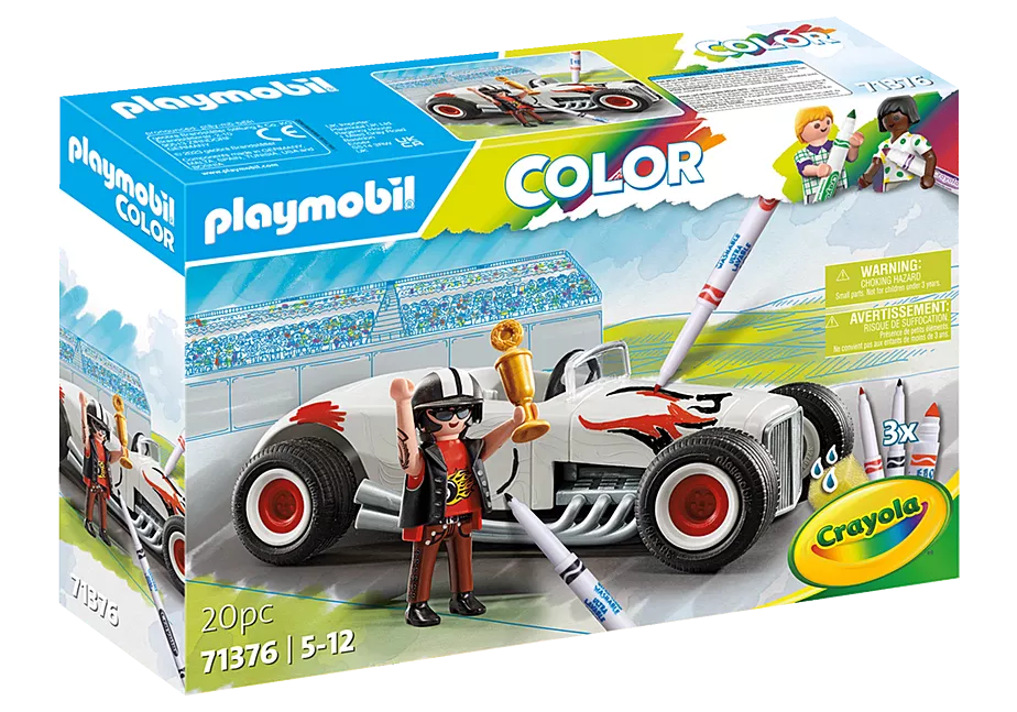 PLAYMOBIL Color: Rennauto