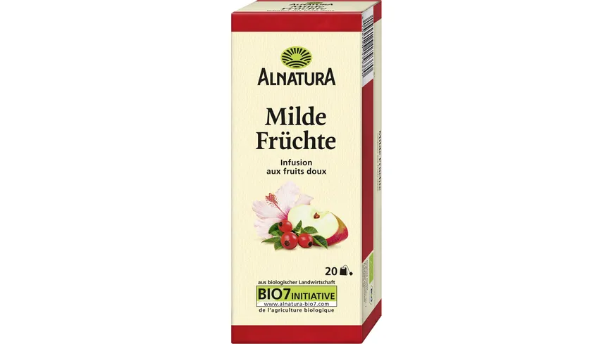 Alnatura Bio Milder Früchte Tee 45 g
