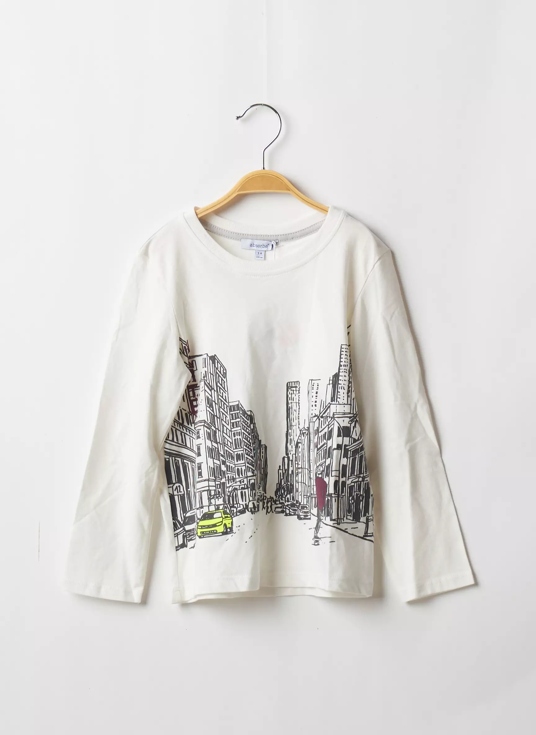 Absorba Tshirts Garcon couleur blanc