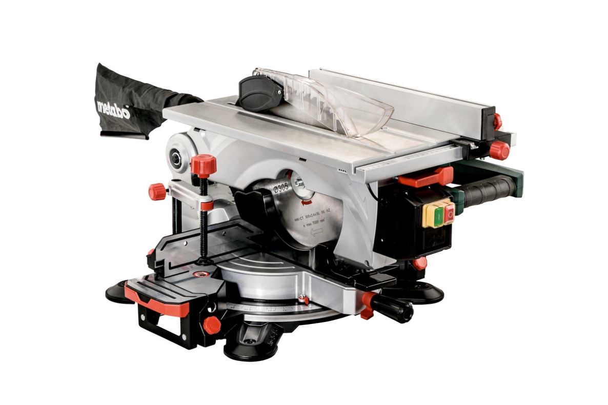 Fierăstrău circular de masă cu tăiere transversală Metabo 619004000 KGT 305