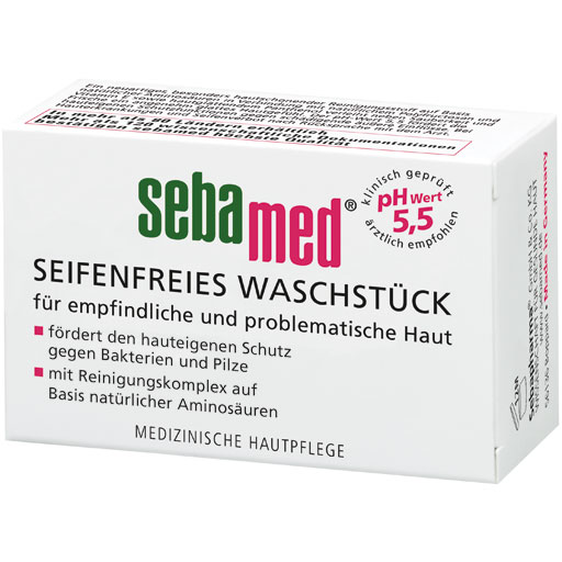 SEBAMED seifenfreies Waschstück  50 g  Körperpflege