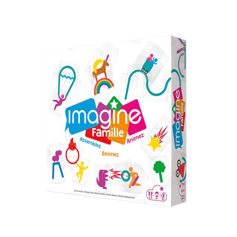 Jeu de société Imagine Famille Asmodée