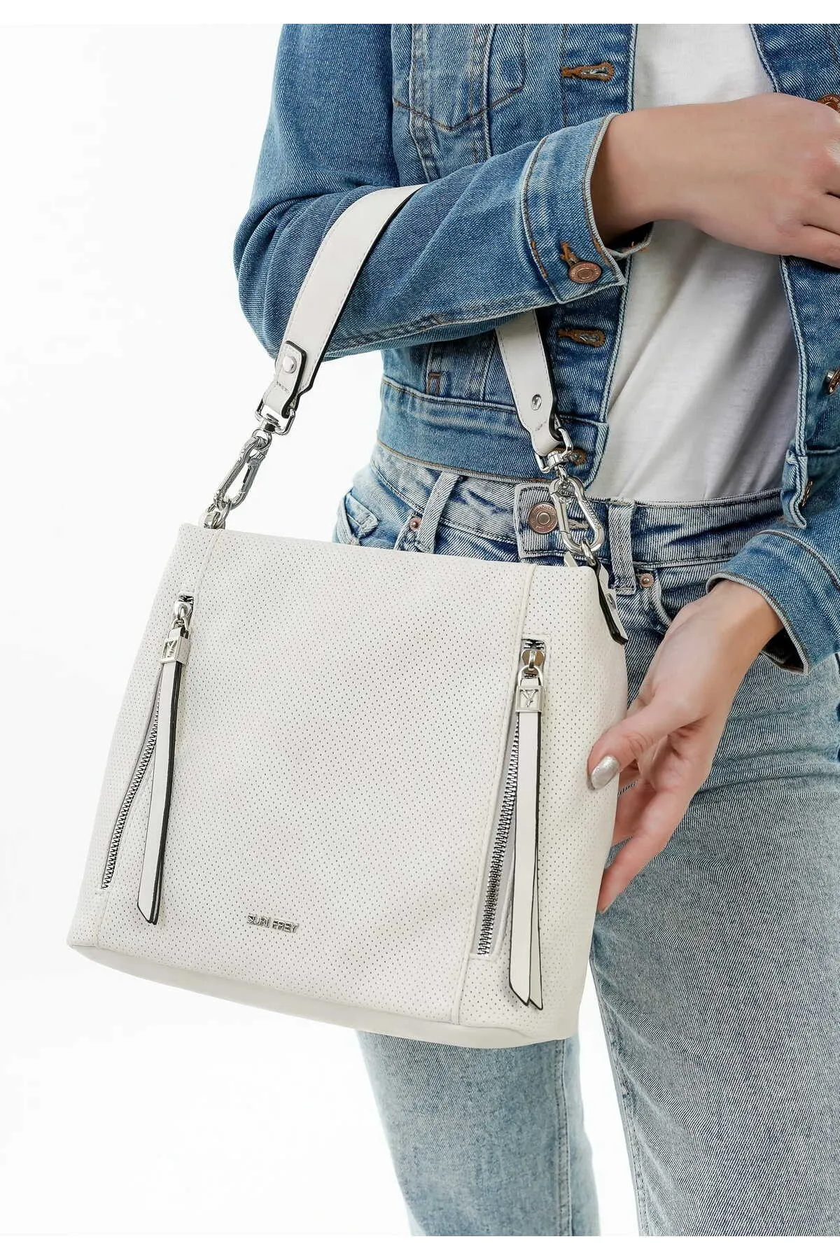 SURI FREY  Handtasche - Ecru - Unifarben