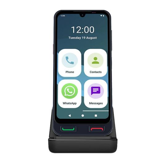 SPC Zeus 2 Pro Smartphone - 128GB - Μαύρο - Τηλέφωνο για Ηλικιωμένους