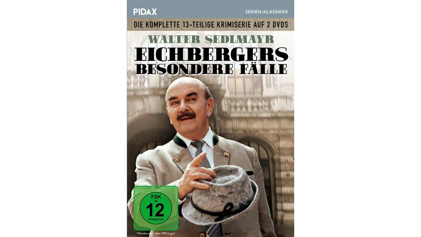 Eichbergers besondere Fälle / Die komplette 13-teilige Krimiserie mit Starbesetzung (Pidax Serien-Klassiker)  [2 DVDs]