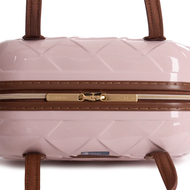 Stratic Leather&More - Hartschalen-Koffer Beautycase (bis 28cm) - rose