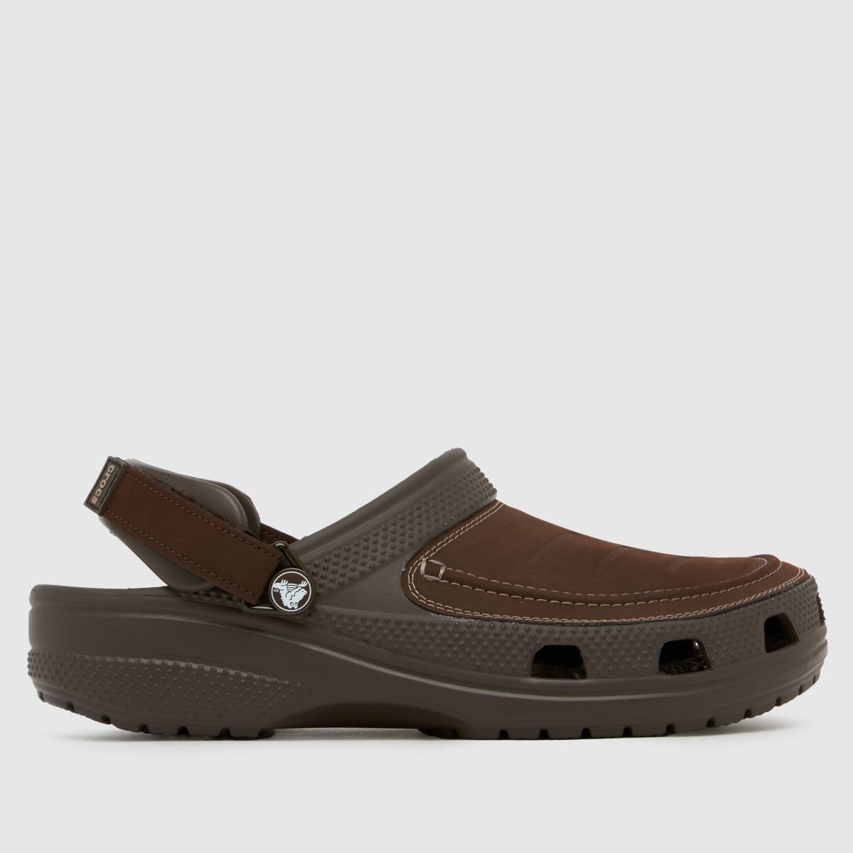 Crocs sandali Yukon Vista v rjavi barvi