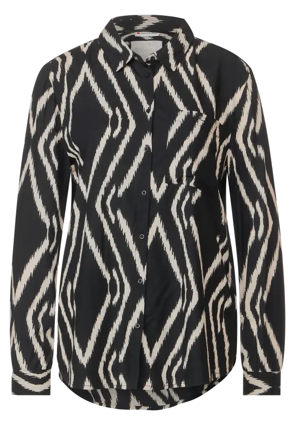 Street One Ikat Viskosebluse