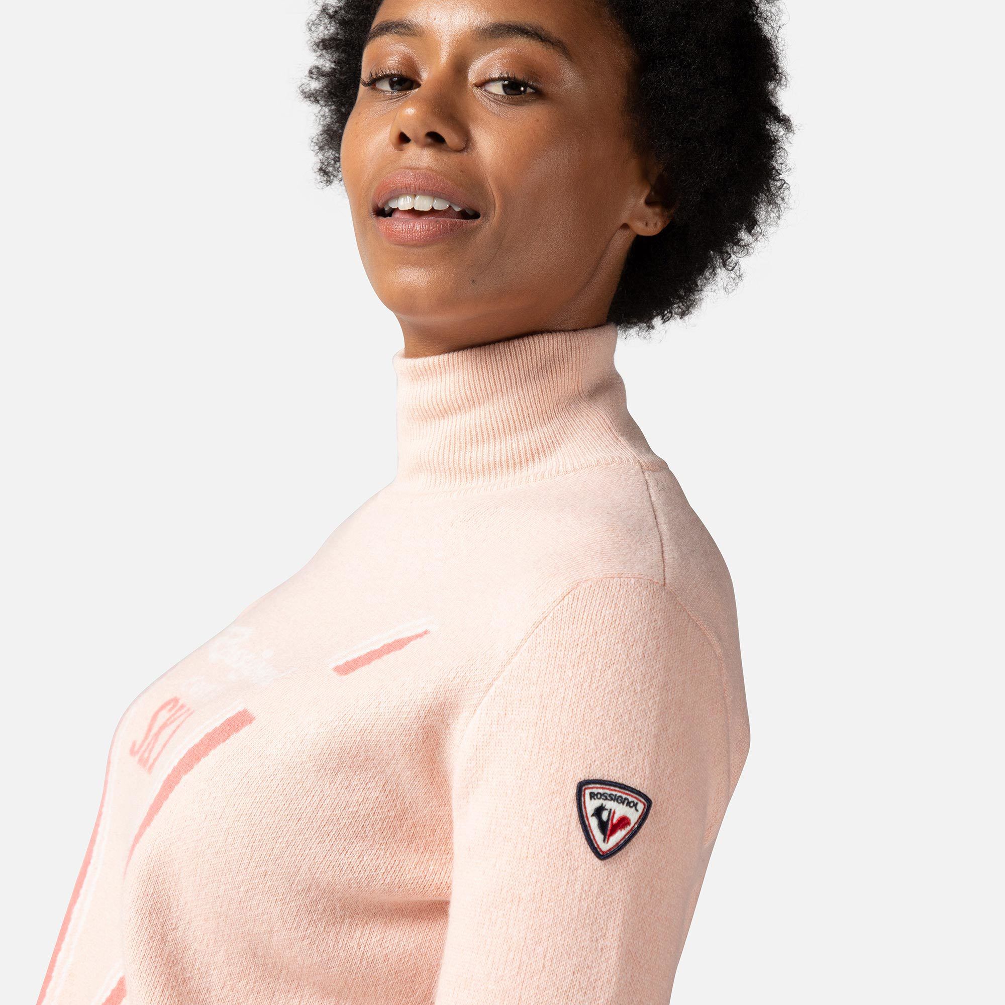 Pull en maille à col haut Victoire femme