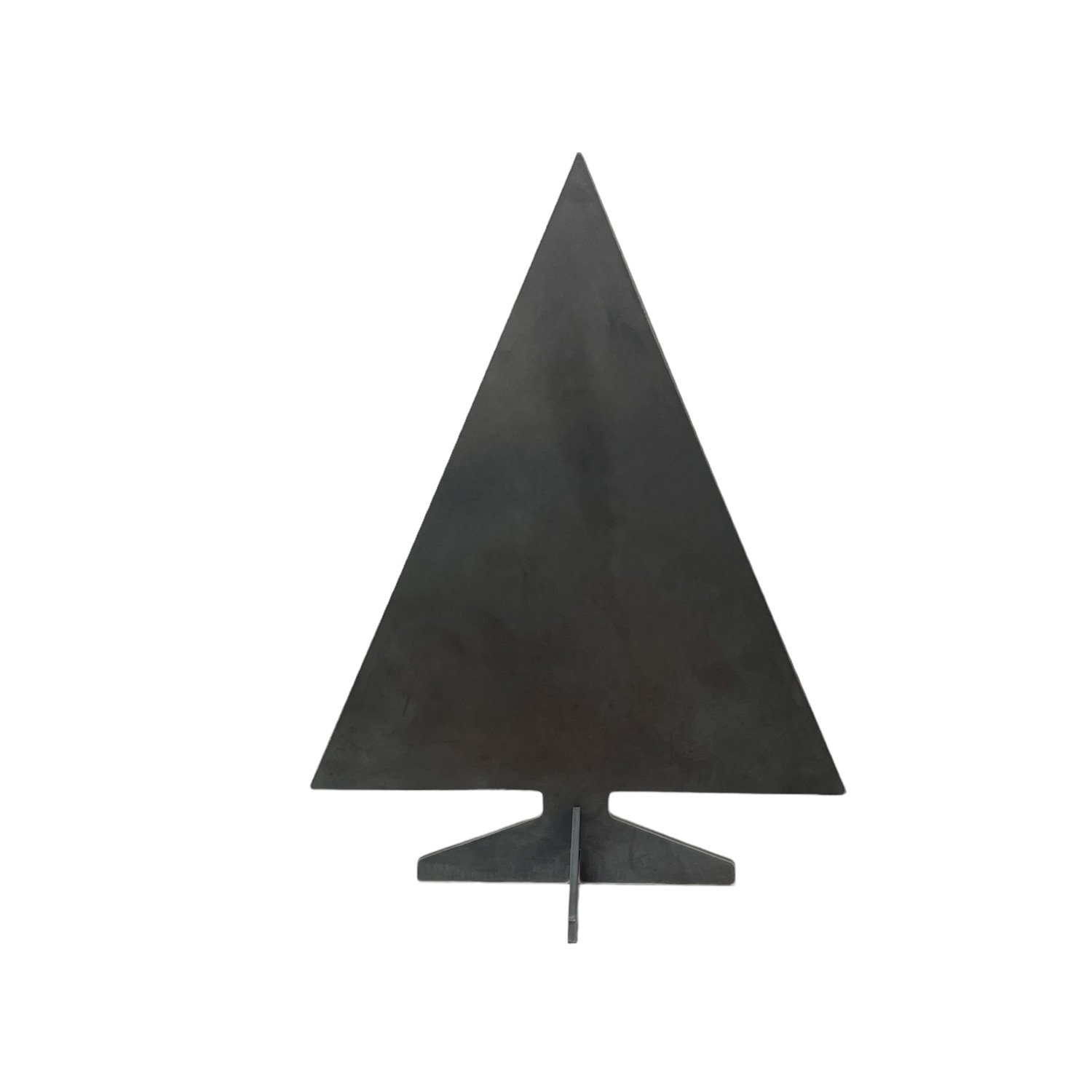 Creativ Metall Künstlicher Weihnachtsbaum, Stahl 4mm Innen und Außen 30x40x17,5cm Industrielook