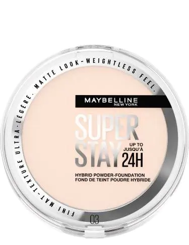 „Maybelline Super Stay 24H“ hibridinis pudros makiažo pagrindas 03