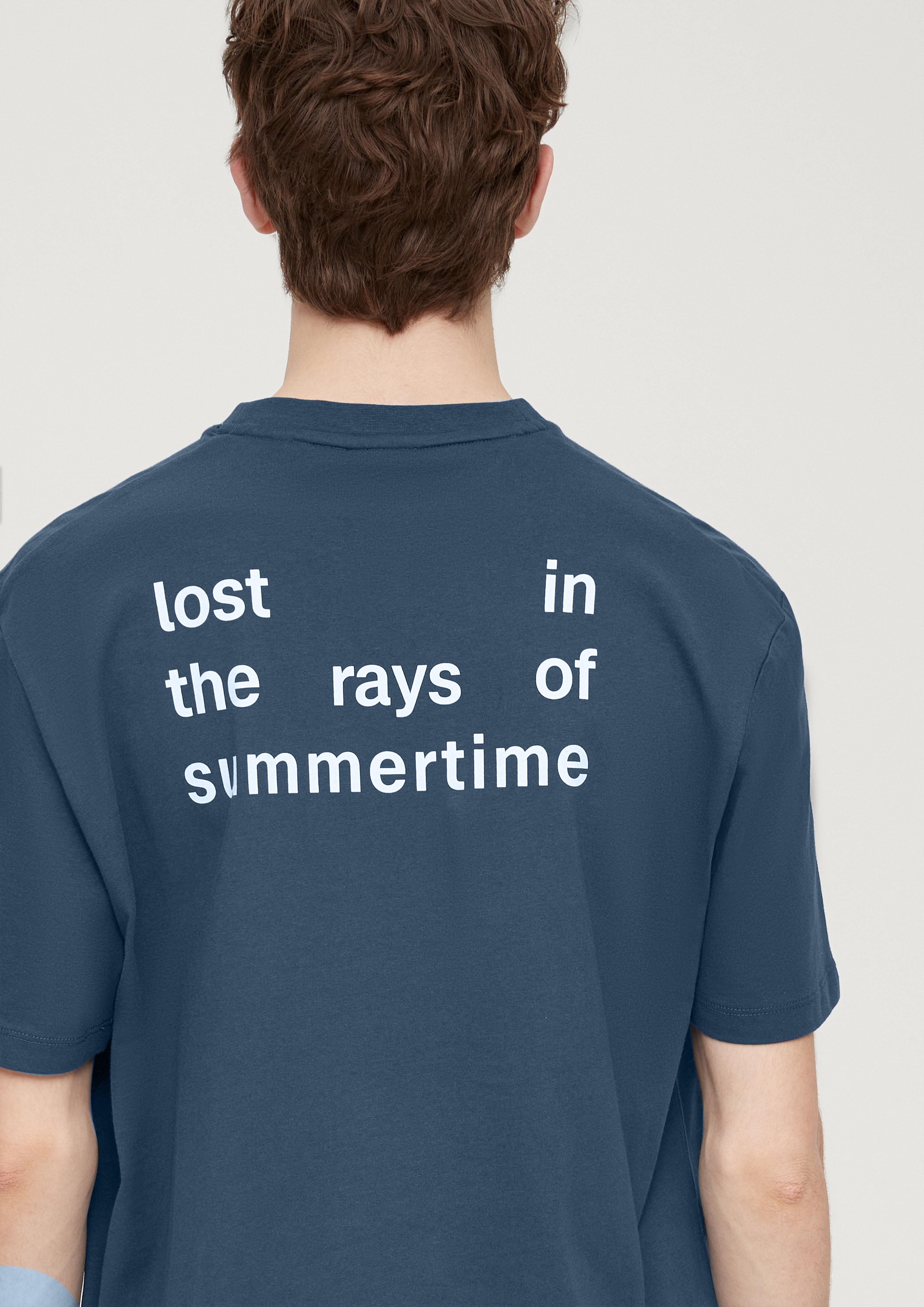 Baumwollshirt mit Rückenprint  2131521-58D2
