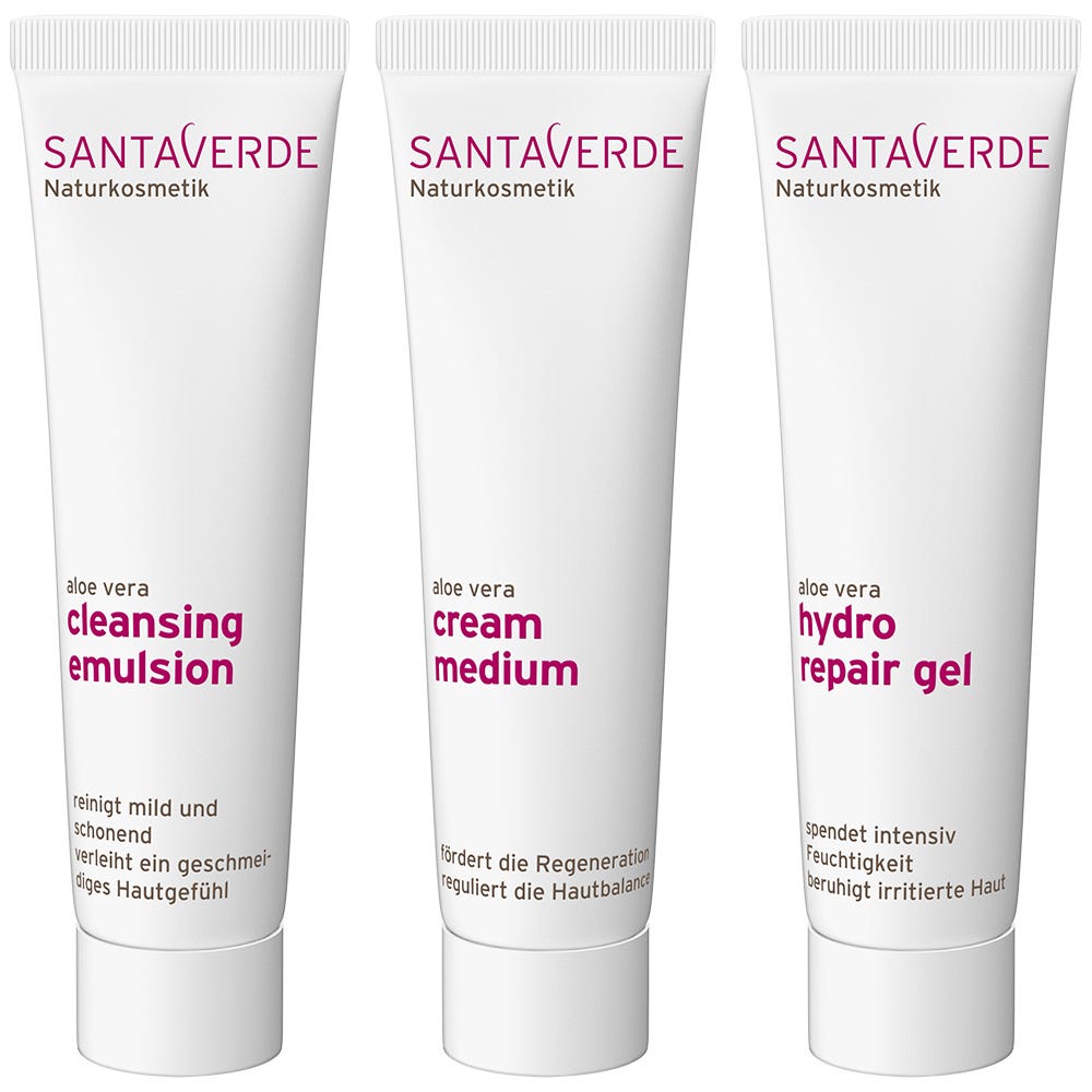 Santaverde Pflegeset zum Kennenlernen 3x15 ml