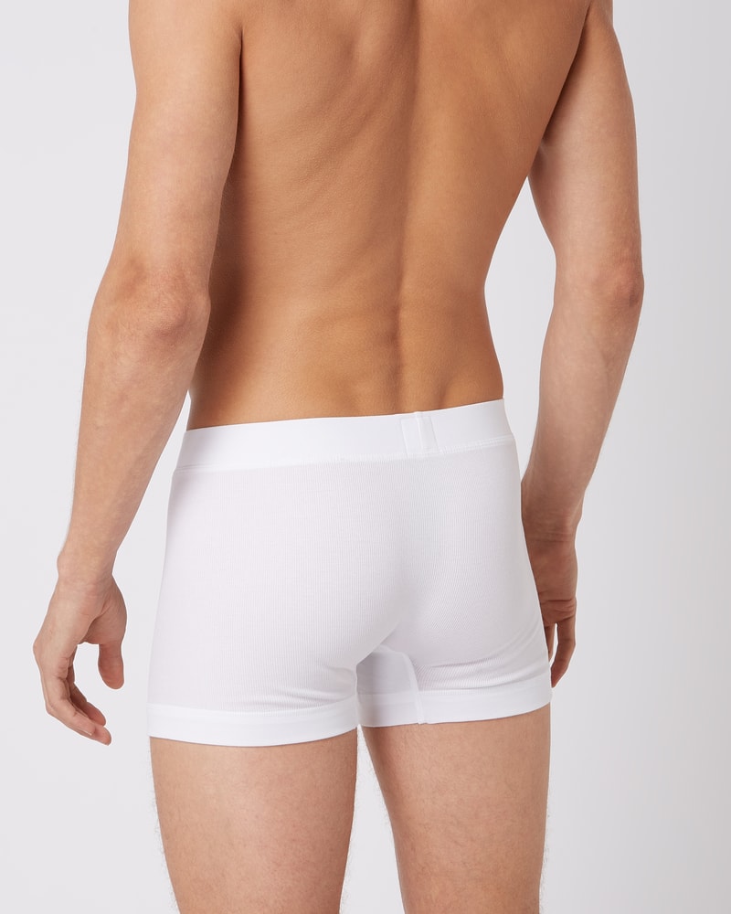 Trunks mit Stretch-Anteil in weiß