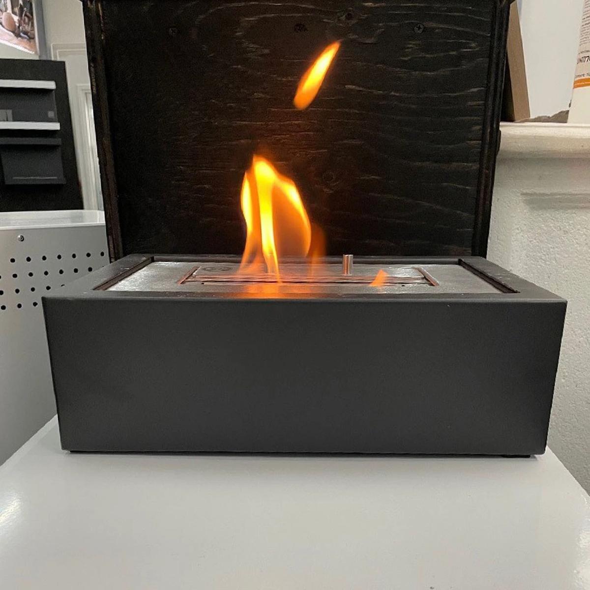 ScandiFlames Bioethanol Verwendung 30 cm, Stilvolle Umwandlung für offene Kamine, Einfache Installation, 2,2 kW
