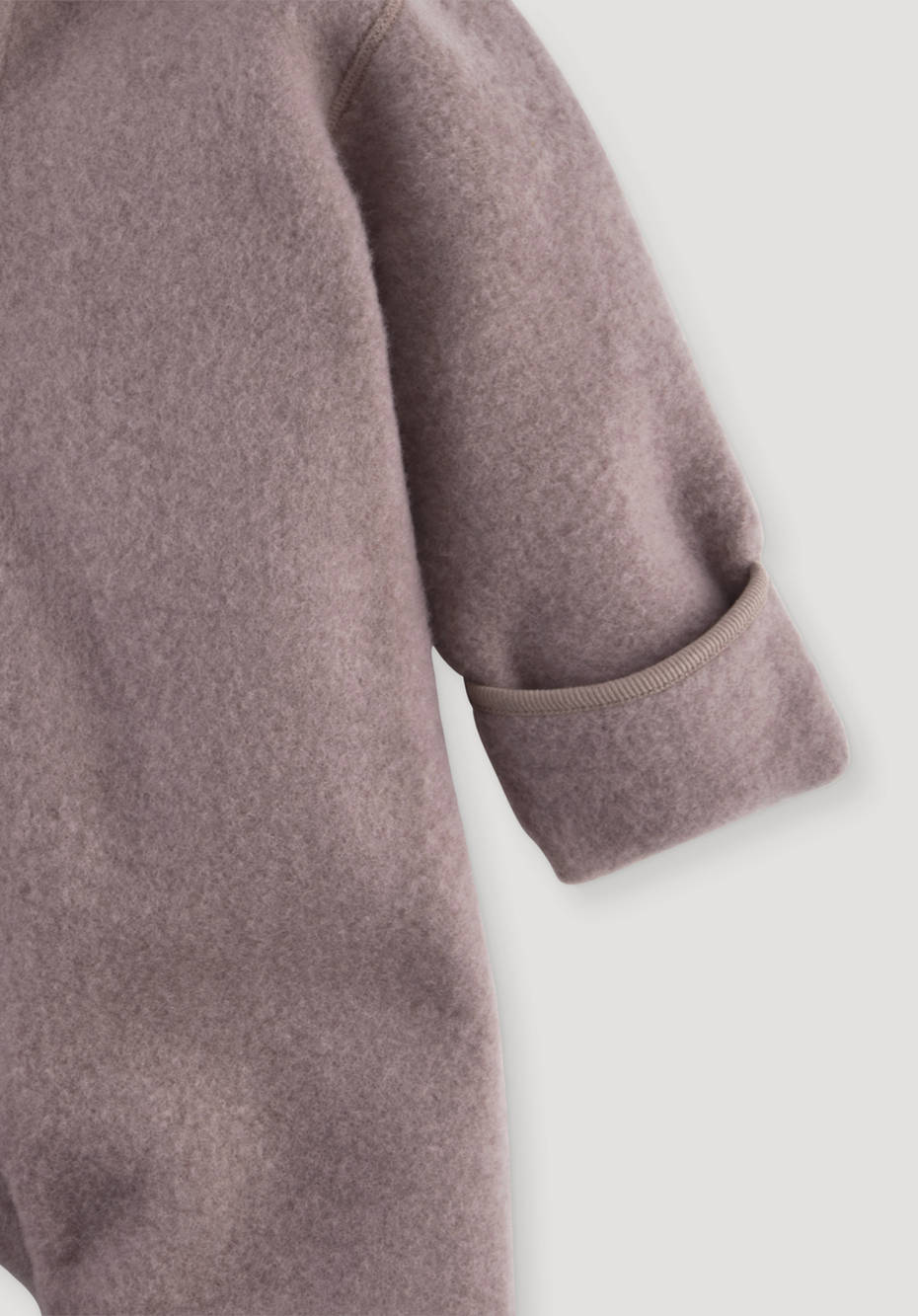 Wollfleece-Overall aus Bio-Merinowolle
