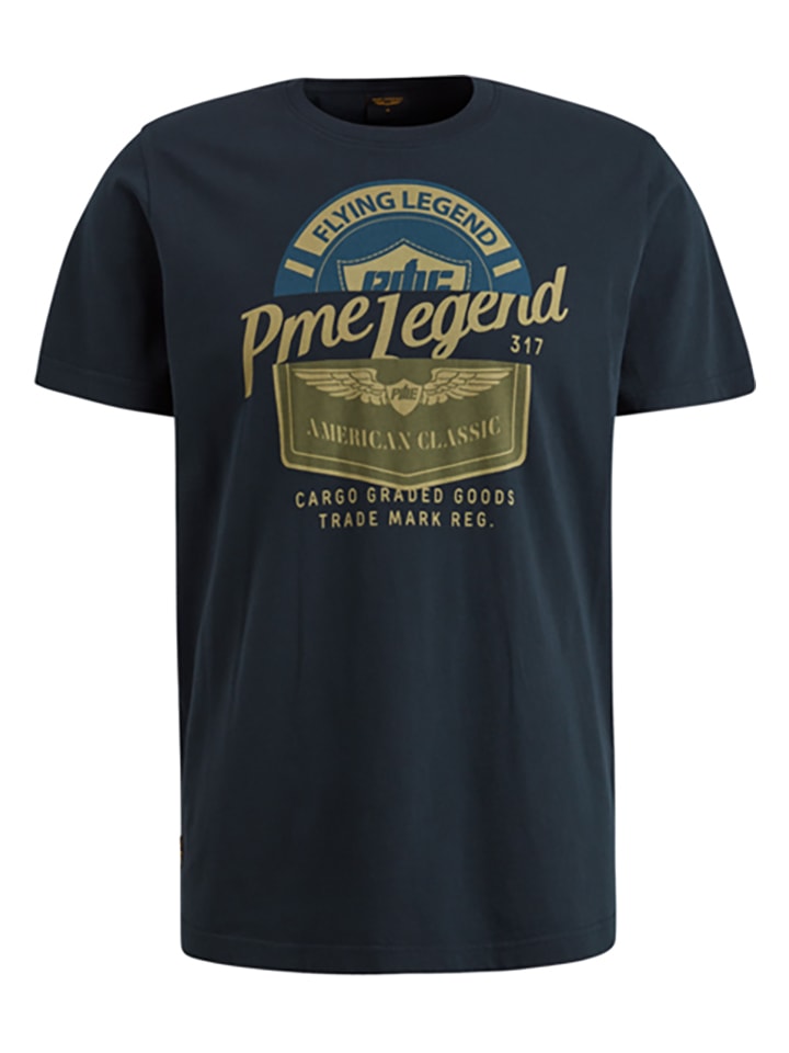 PME Legend Shirt in Dunkelblau günstig kaufen