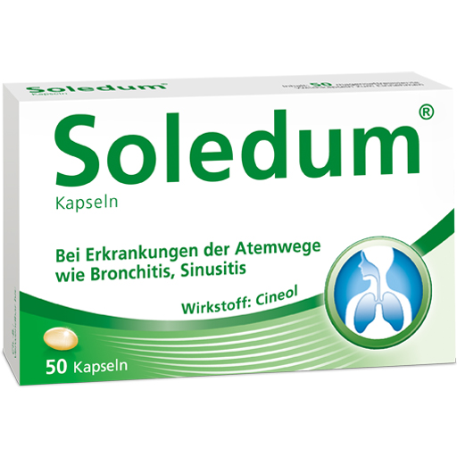 SOLEDUM 100 mg magensaftresistente Kapseln  50 St  Kapseln, magensaftresistent