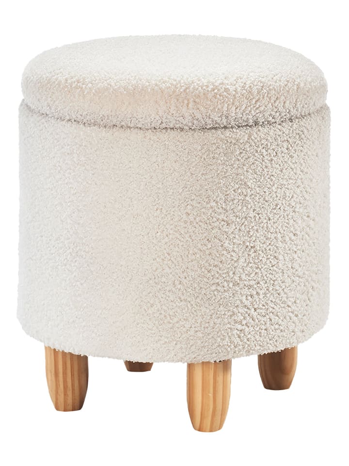 kobolo Sitzhocker UPENDO25 in Weiß günstig kaufen onesize