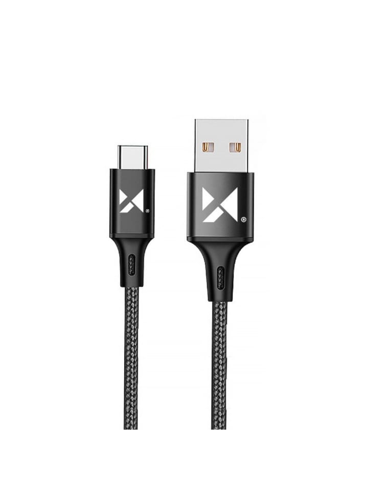 Wozinsky Ladekabel Schnellladekabel USB - USB Typ C 2,4A 1m in Schwarz günstig kaufen onesize