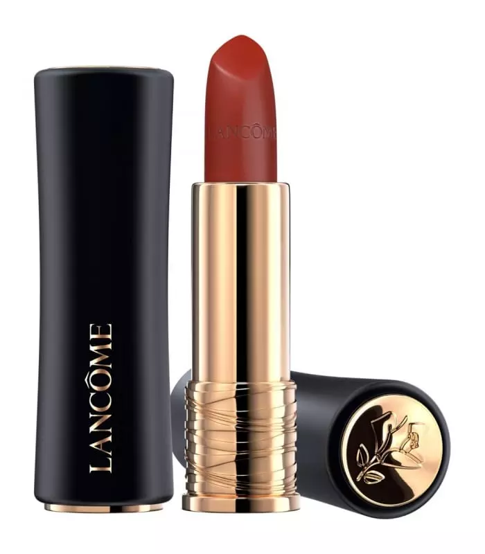 L'ABSOLU ROUGE DRAMA MATTE Rouge à lèvres mat poudré, tenue & confort longue durée