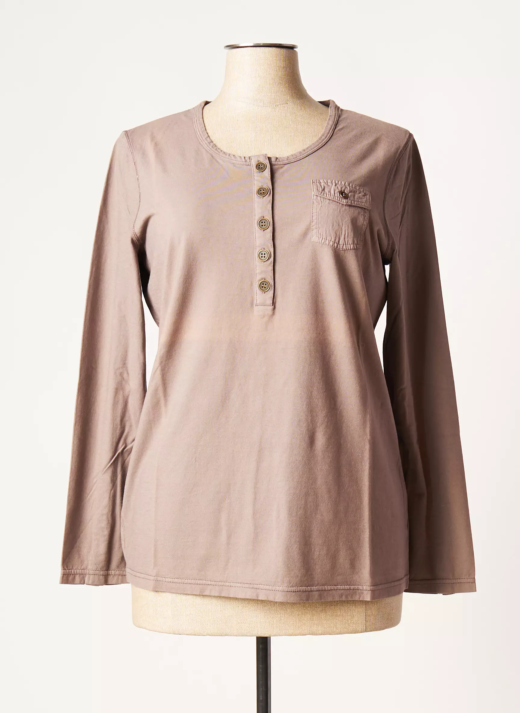 Thomas Rabe Tshirts Femme couleur marron