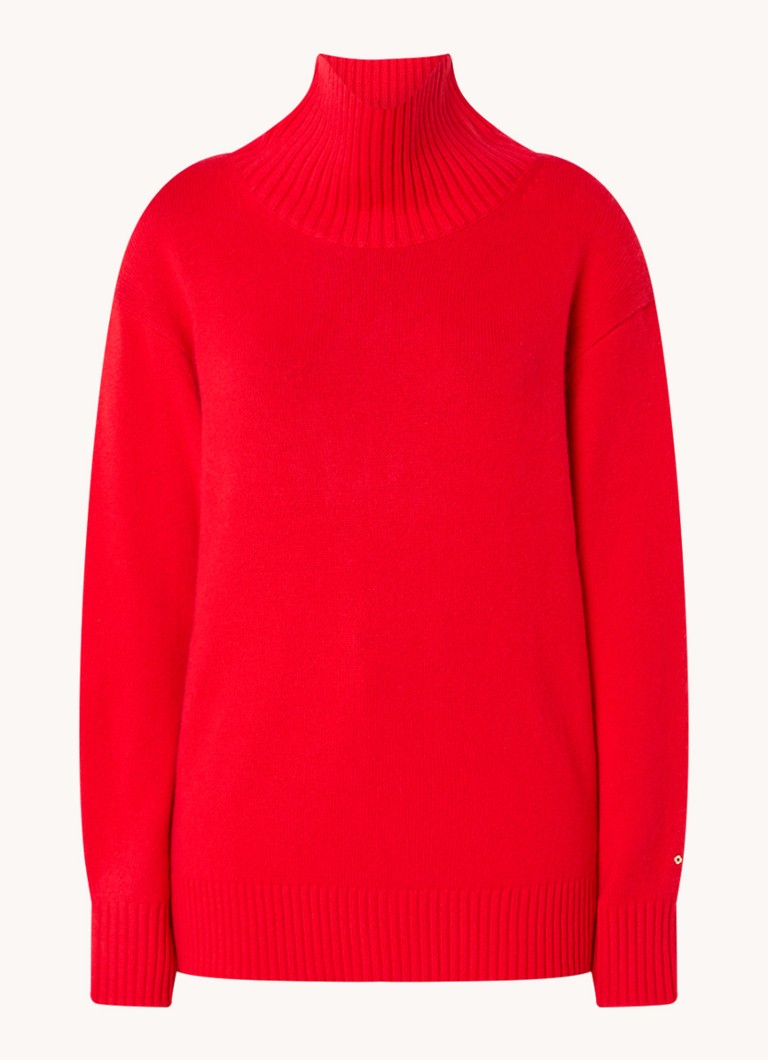 Maglione a collo alto Maje in pregiata maglia di misto cashmere.