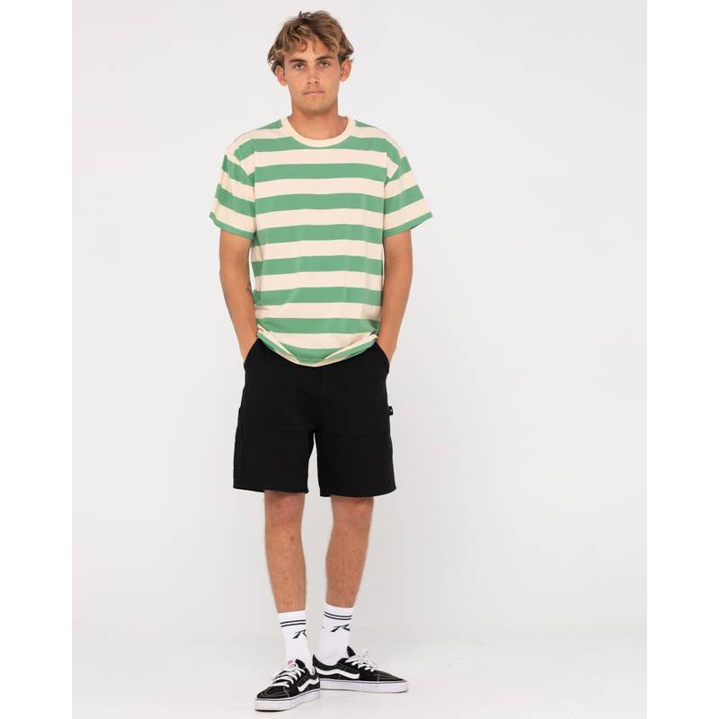 RUSTY BUSTED CUSTARD SHORT SLEEVE TEE T-Shirt Herren