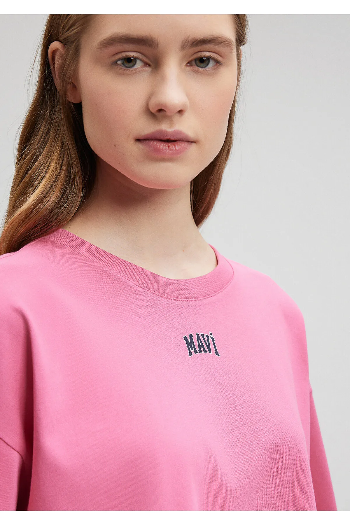 Mavi  Rosa Crop T-Shirt mit Logo-Print Crop / Short Cut1611585-84670