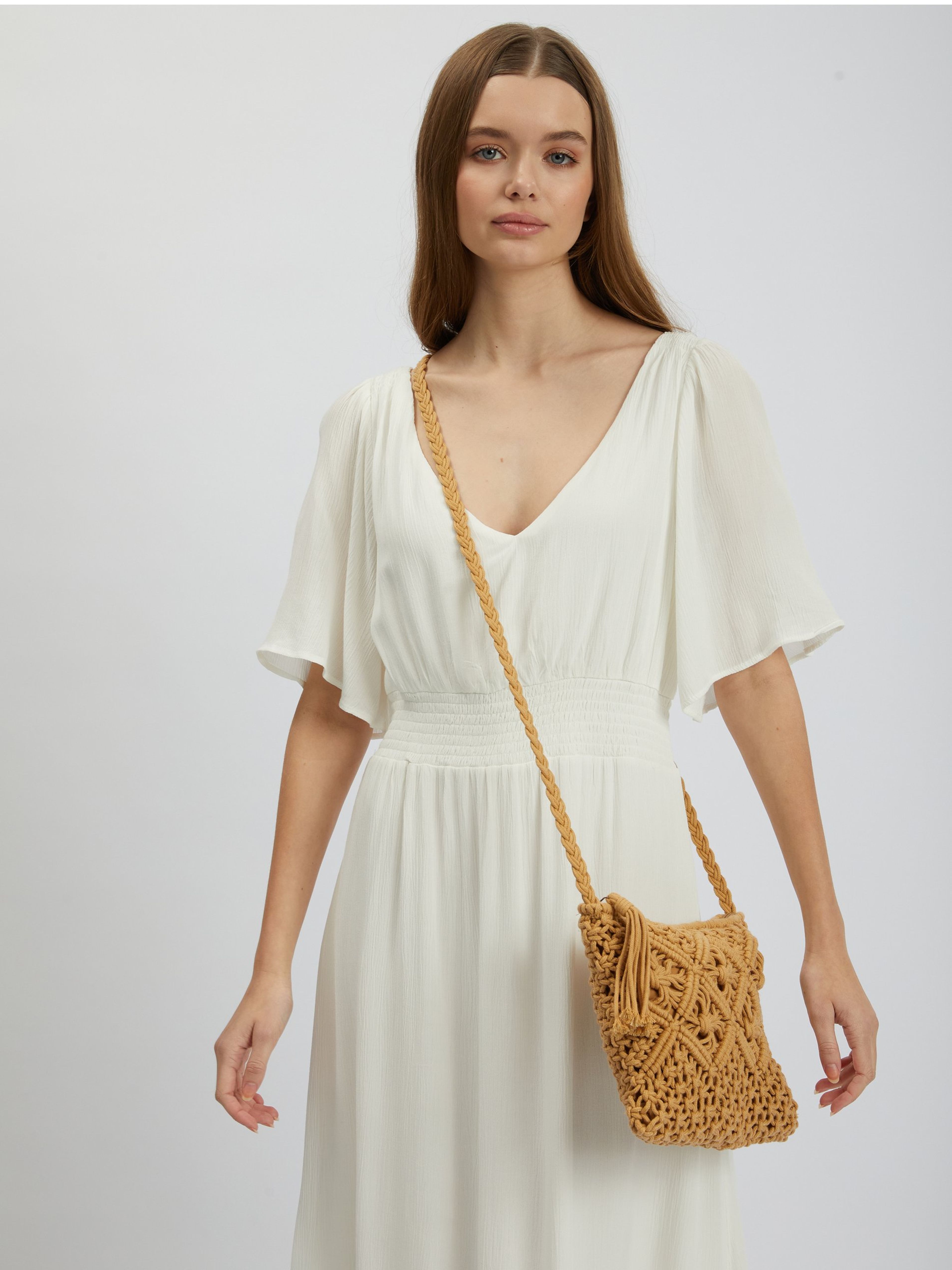 Braune Damen-Crossbody-Tasche ORSAY