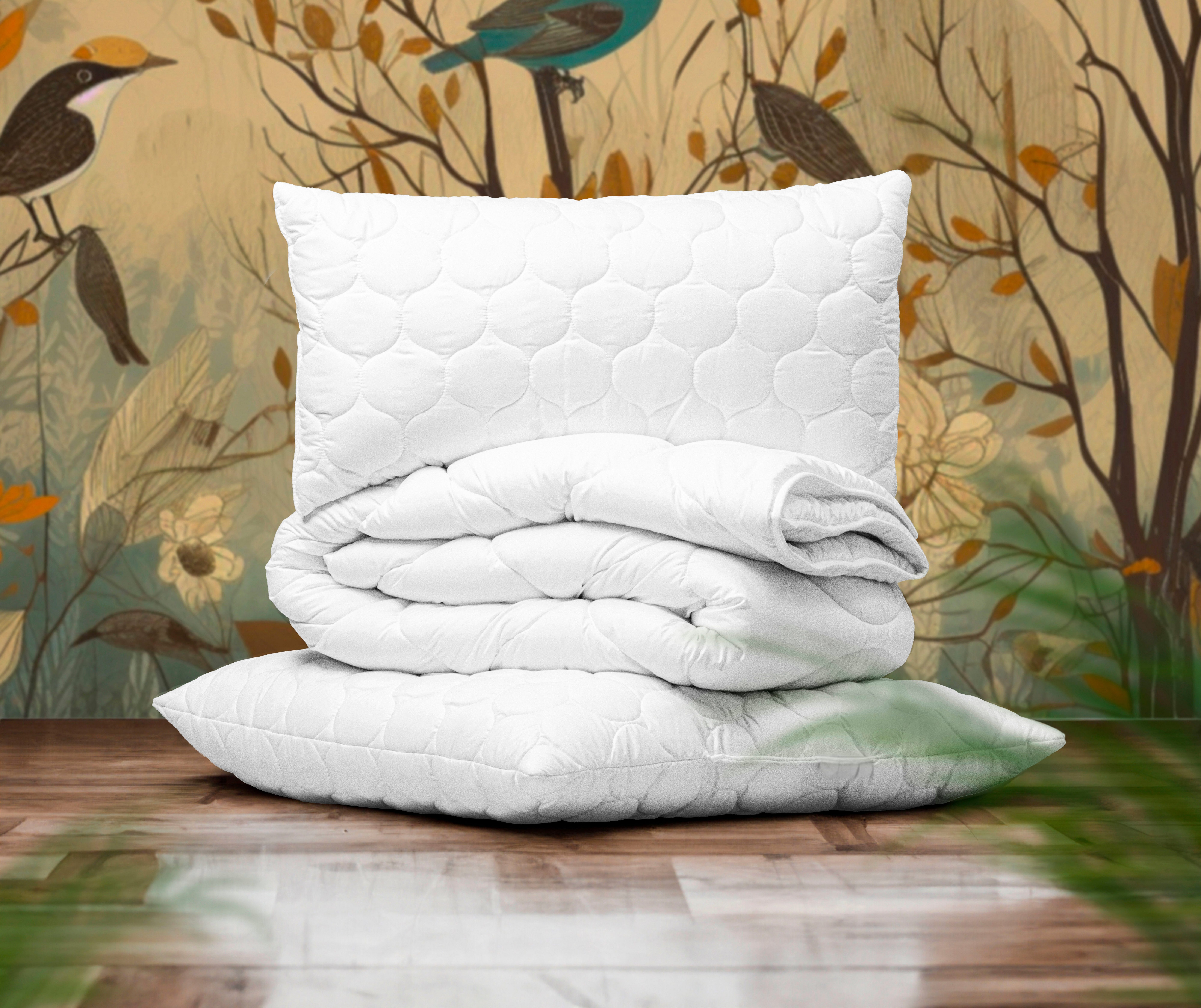 Microfaserbettdecke, Bio, Greta, 135x200, 155x220cm, umweltbewusster Luxus, John Cotton, Füllung: 100% biologisch abbaubare Füllung aus Polyester, Bezug: Polyster, Atmungsaktiv, weich, pflegeleicht, Sommer und Winter