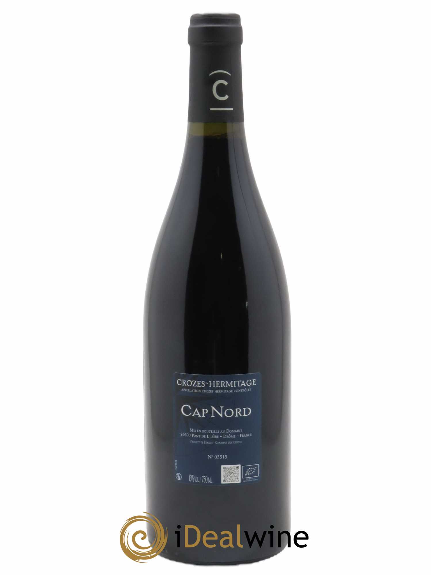Crozes-Hermitage Cap Nord Combier  2021 - Lot de 1 Bouteille