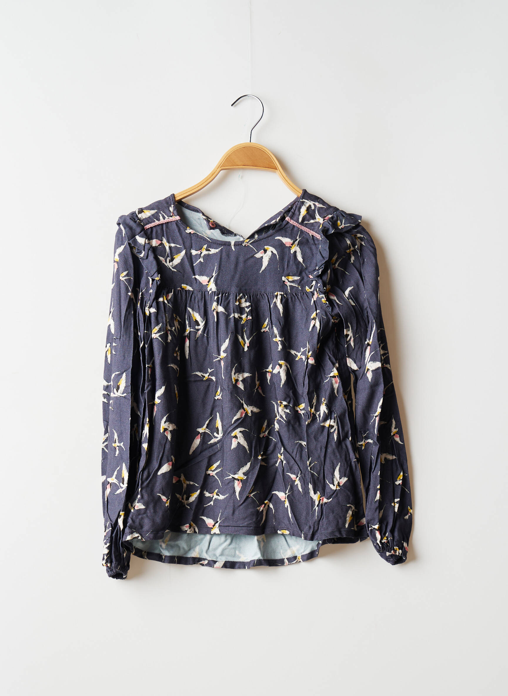 3 Pommes Blouses Fille couleur bleu