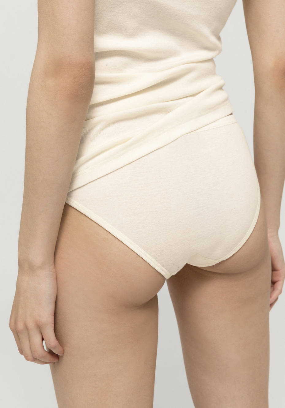 Slip low cut aus reiner Bio-Baumwolle
