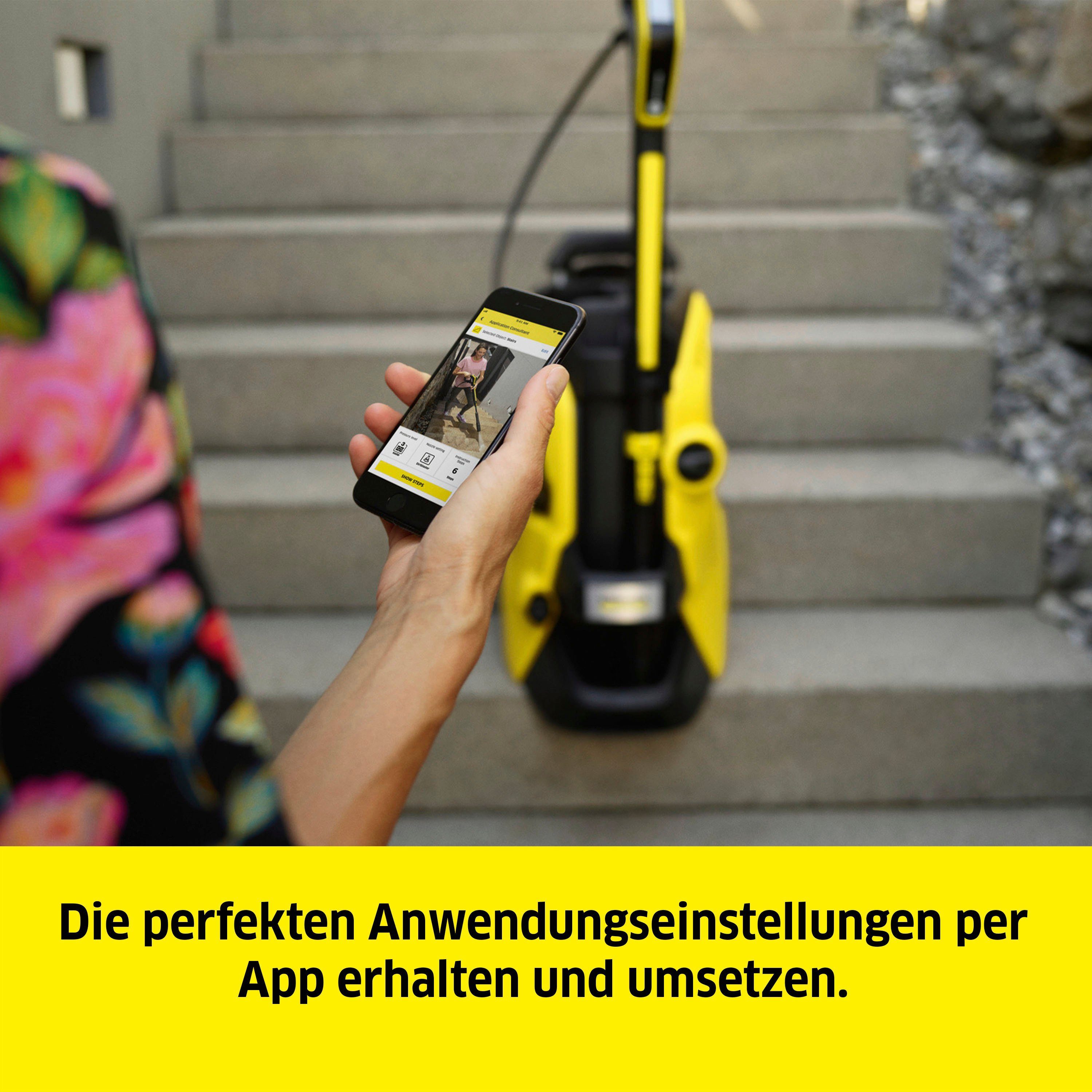 KÄRCHER Hochdruckreiniger K 5 Power Control Home, Druck max: 145 bar, Fördermenge max: 500 l/h, Quick Connect, Home & Garden App