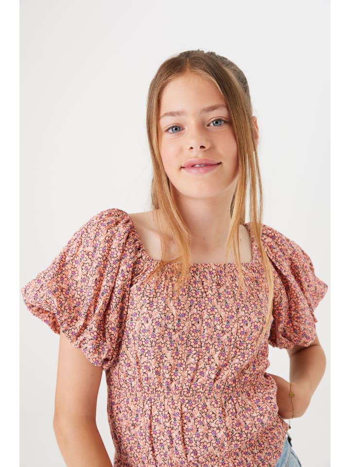 Garcia Carmenbluse kurzarm in fresh peach günstig kaufen