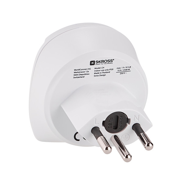 EUROPE TO CH - Reisestecker