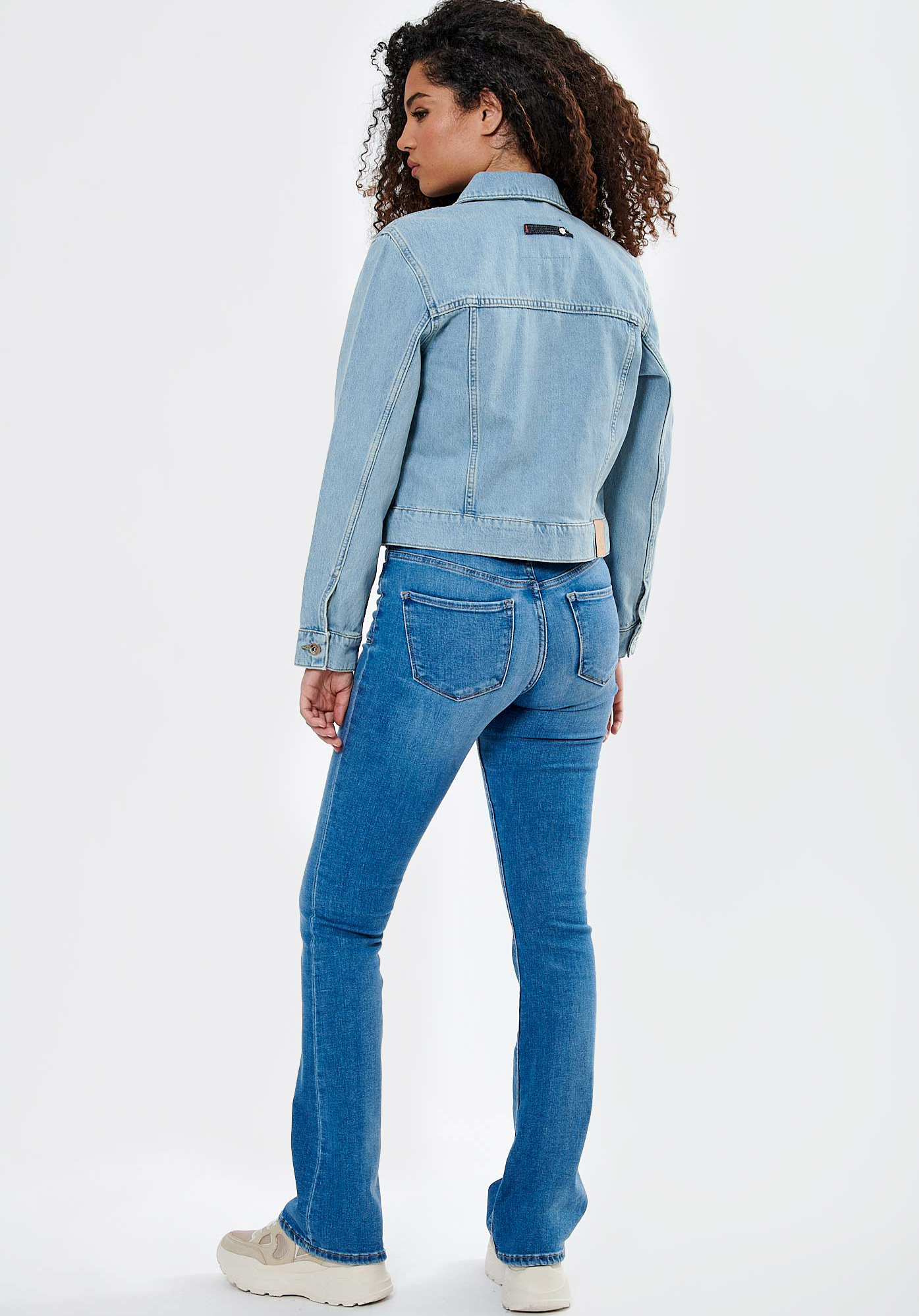 BABET  Veste en jean Femme en 100% coton