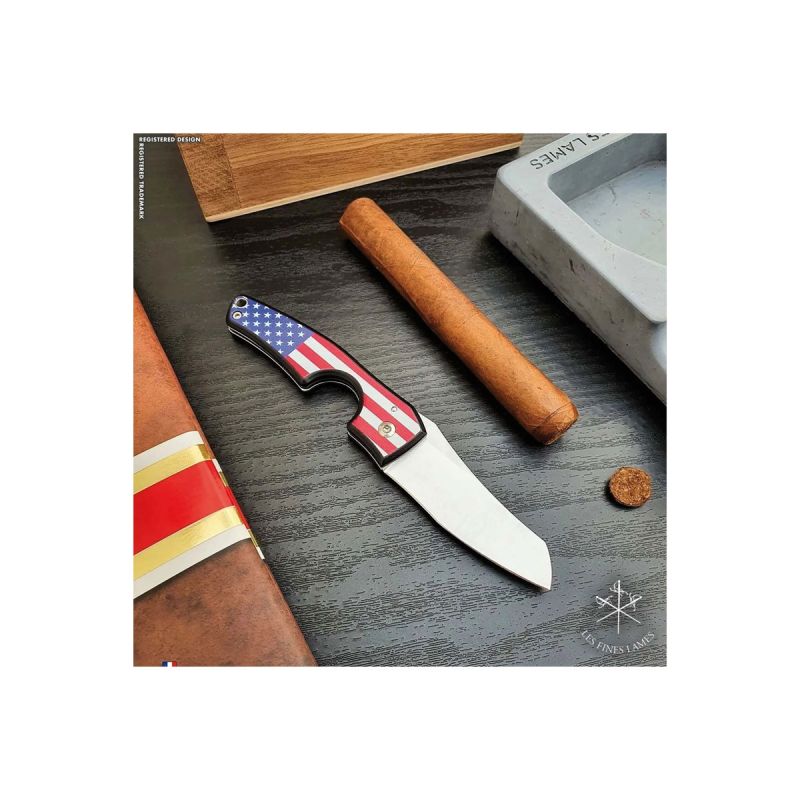 Les Fines Lames Zigarrenschneider Le Petit Flag-Usa Dark