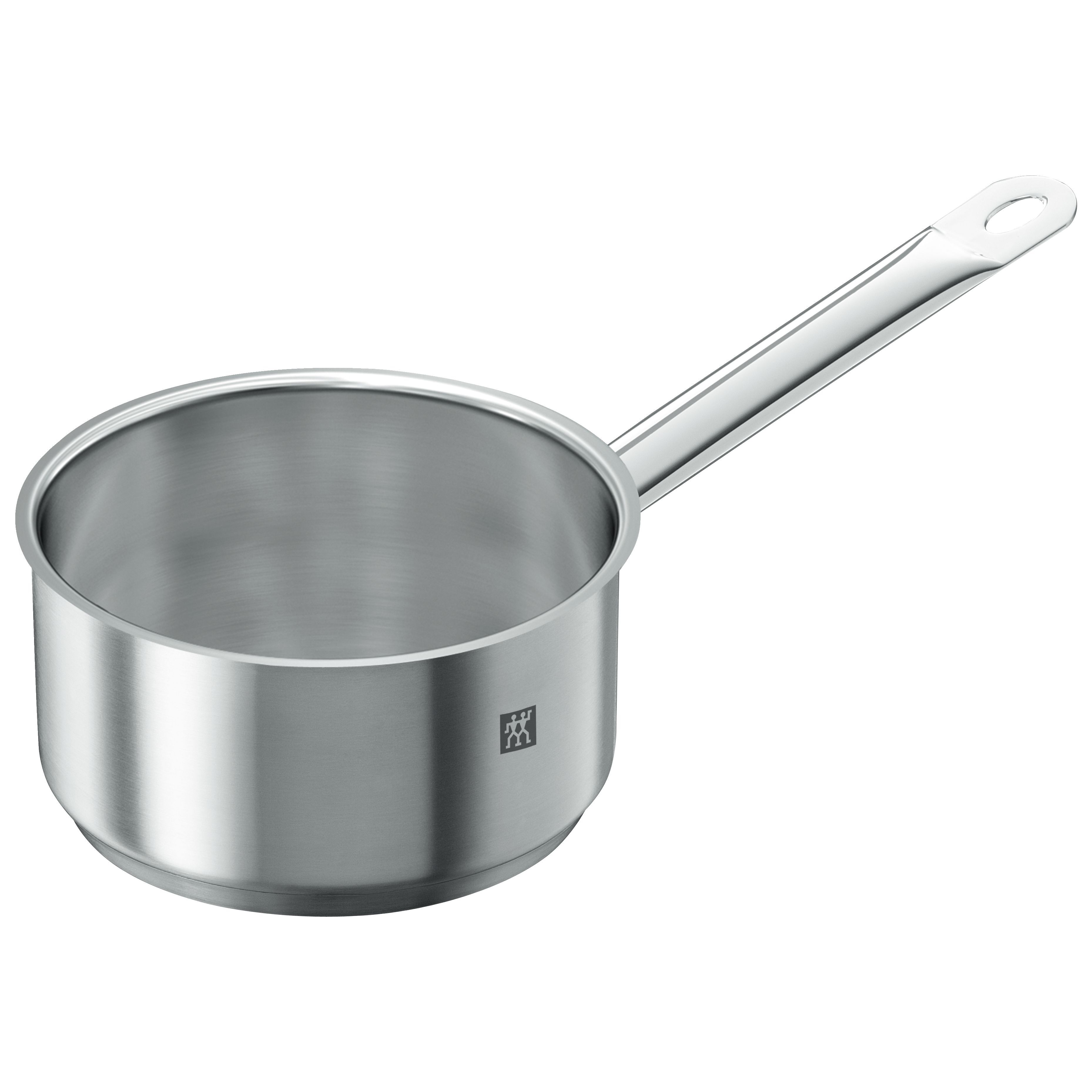 Stieltopf 16 cm, 18/10 Edelstahl, Silber