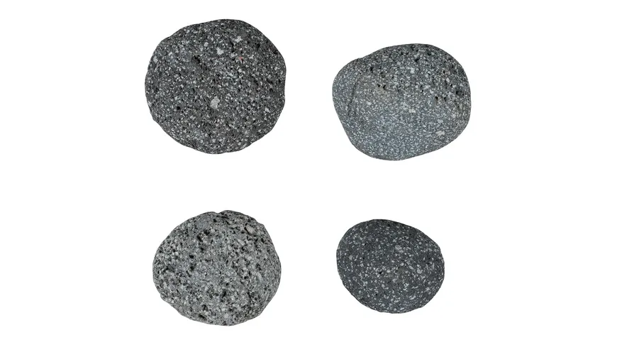 EUROSAND Deko Lava Steine 500 g anthrazit
