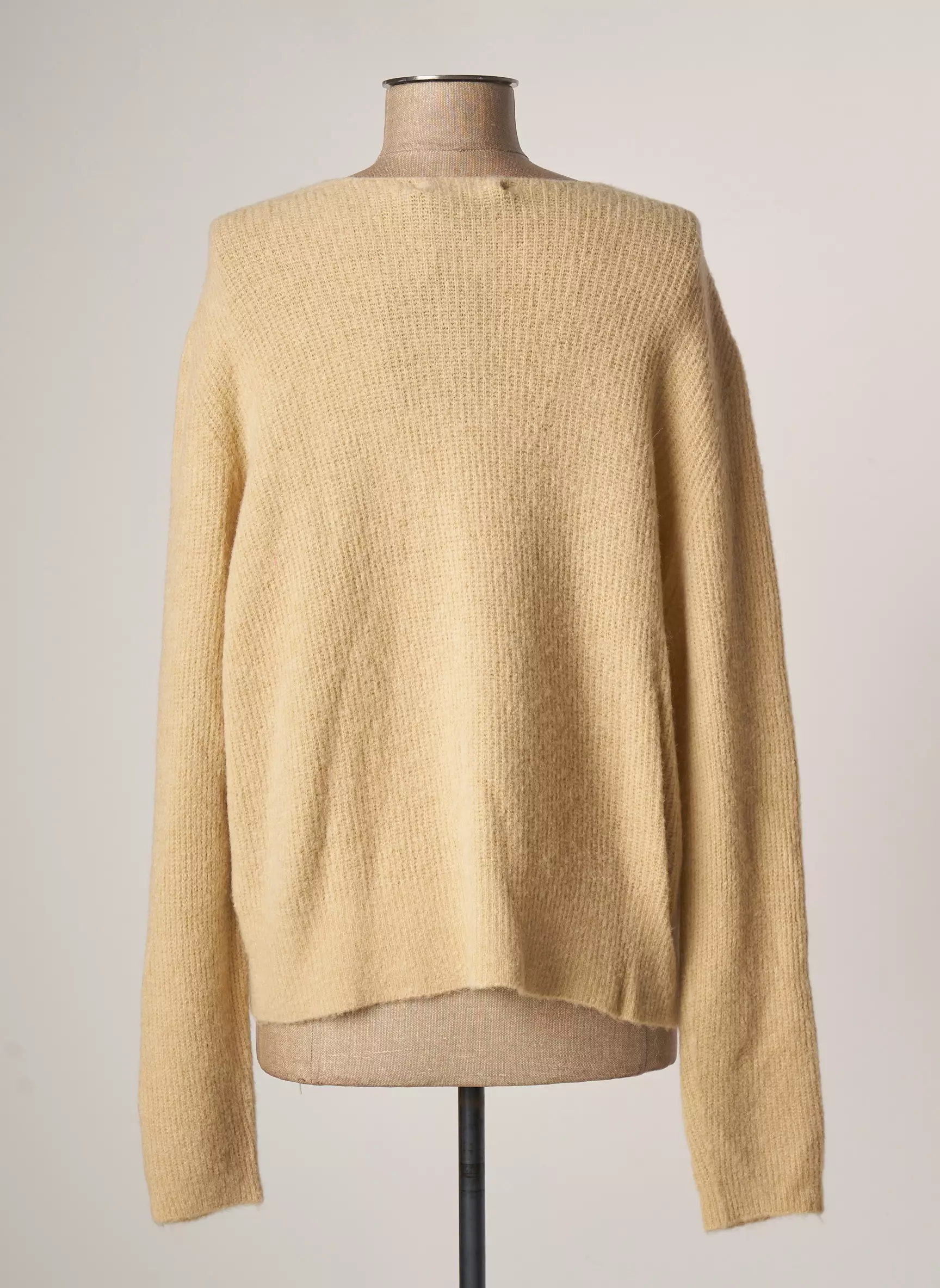 Lauren Vidal Cardigans Femme couleur beige