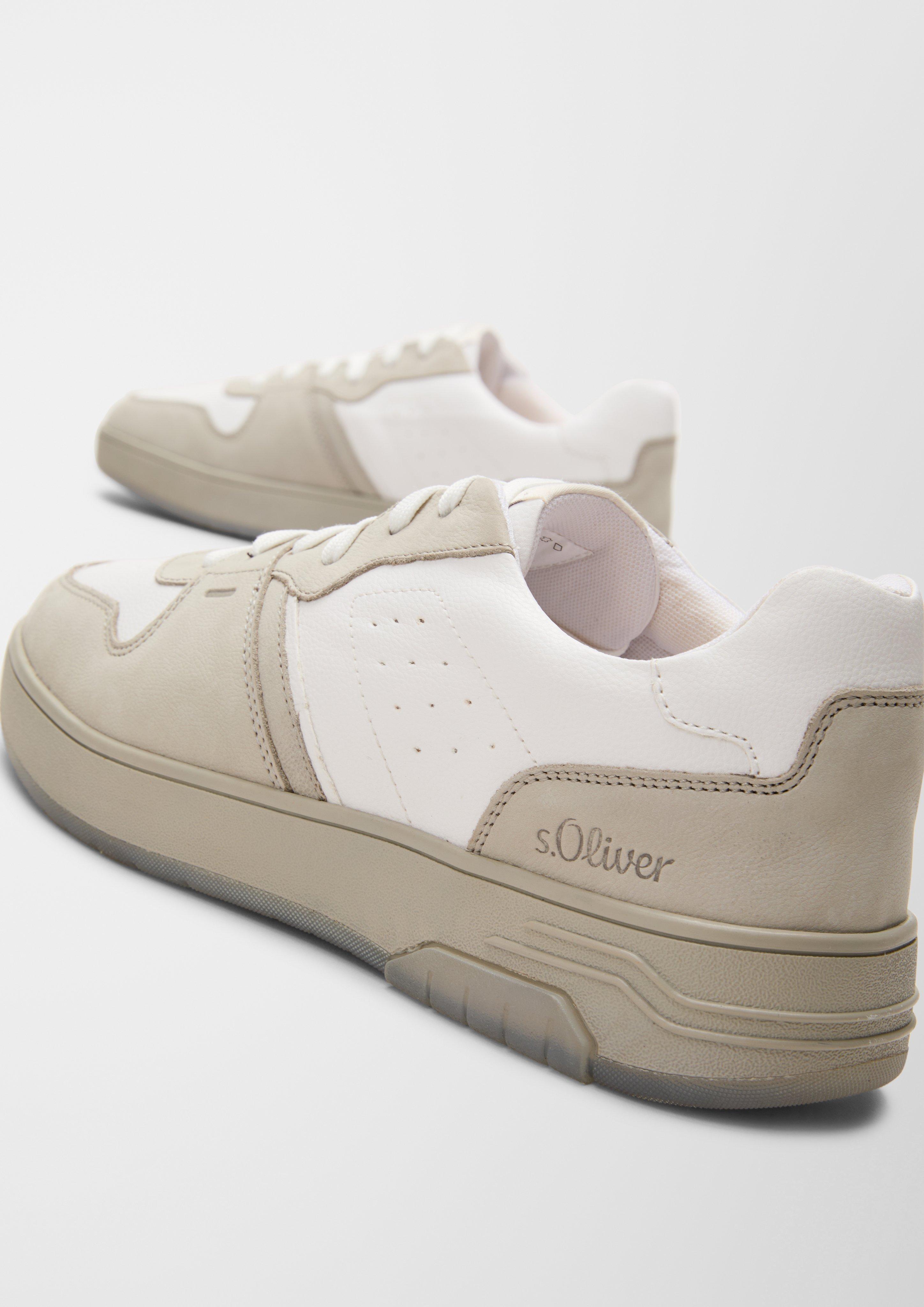 Sneaker aus Ledermix  6007302-219