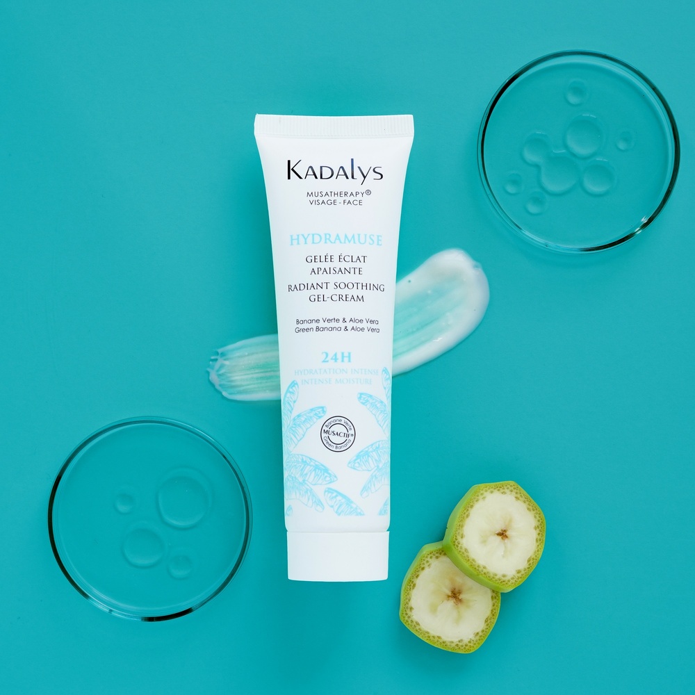 Kadalys Gelée Éclat Apaisante Bio Hydramuse Gel-crème hydratant 24h, apaisant