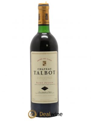 Château Talbot 4ème Grand Cru Classé  1990 - Lot de 1 Bouteille