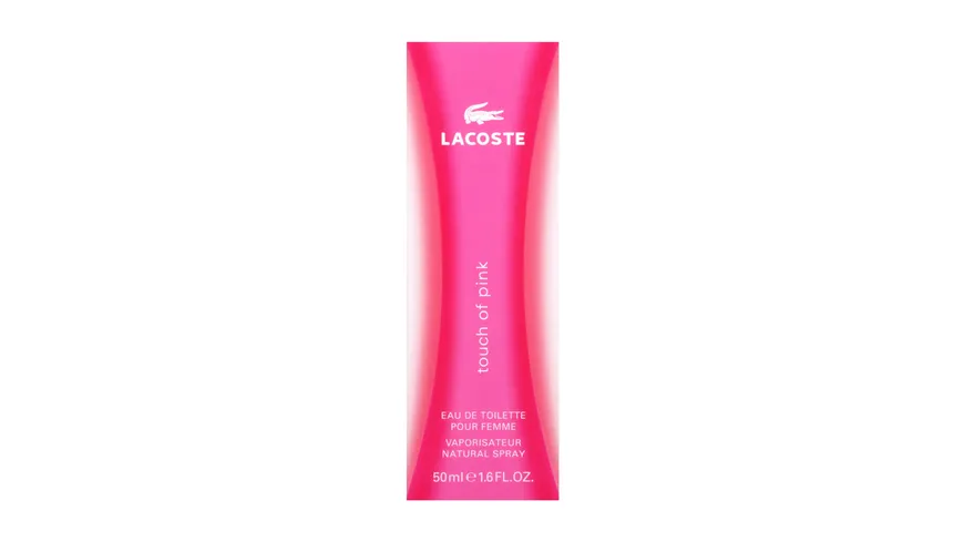 LACOSTE touch of pink Eau de Toilette Natural Spray 50 ml