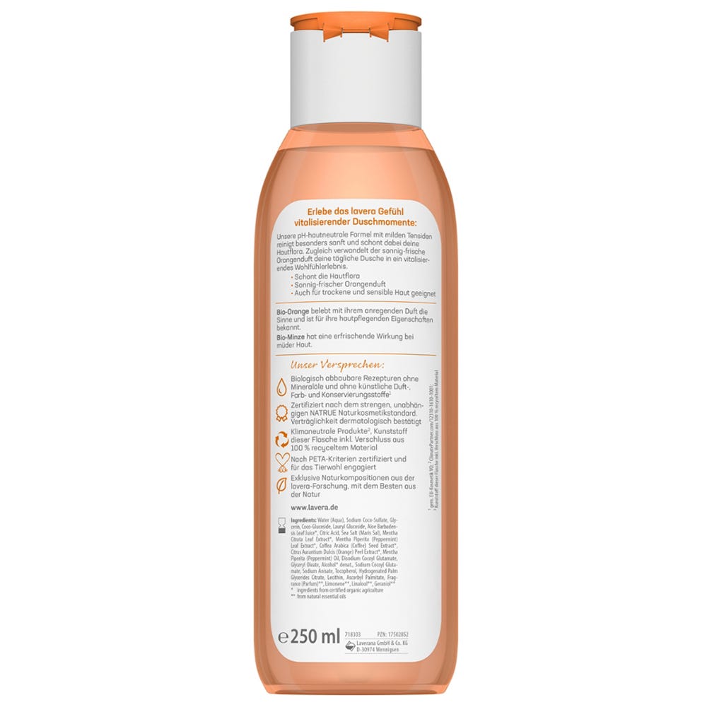 Lavera Pflegedusche Vitalisierend 250 ml